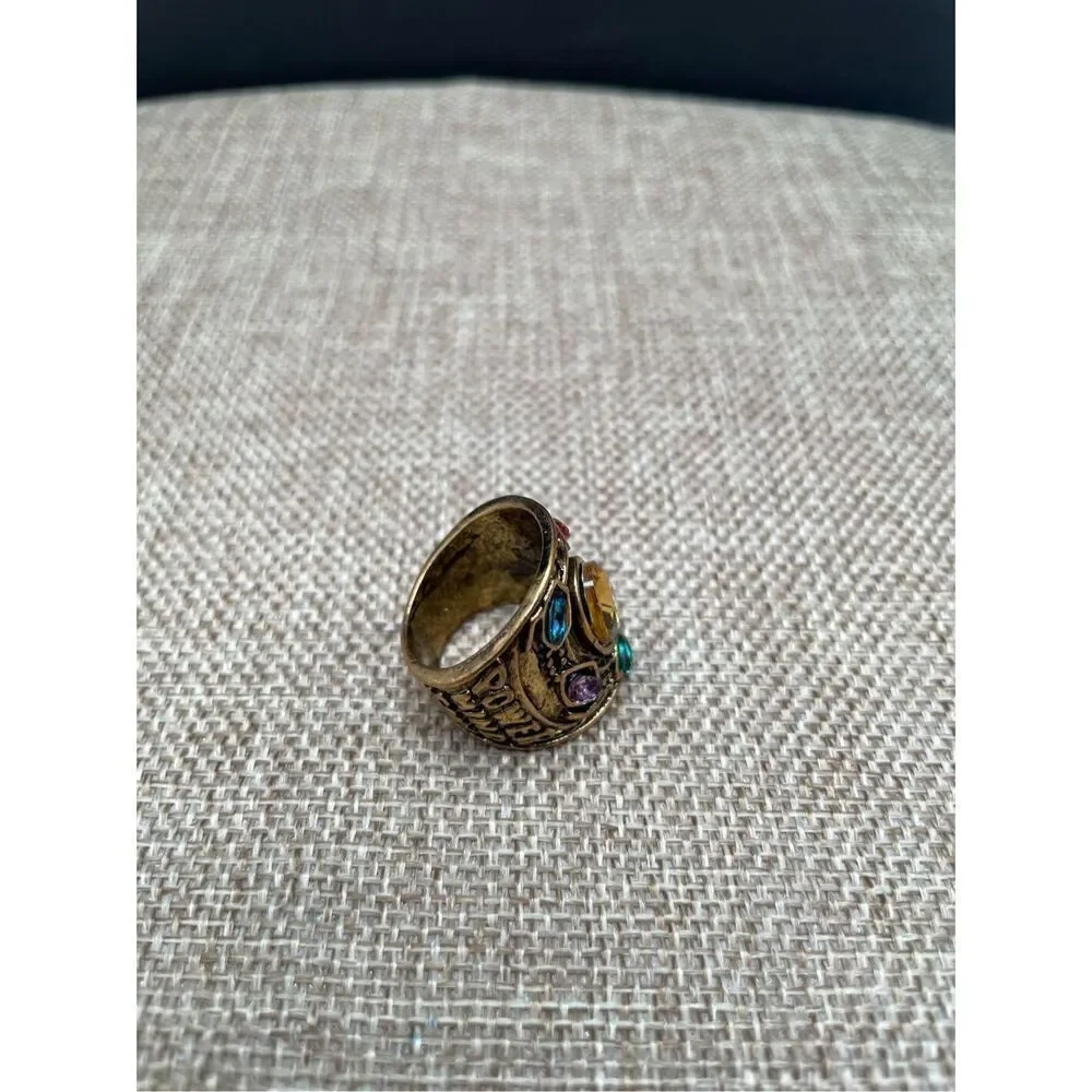 Infinity War Power Soul Stone Thanos Stones Ring Cosplay Costume Prop Unisex Siz